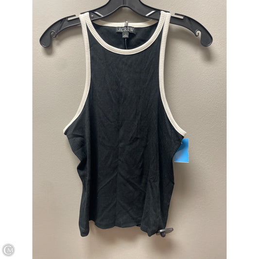 Tank Top By J. Crew In Black & White, Size: L