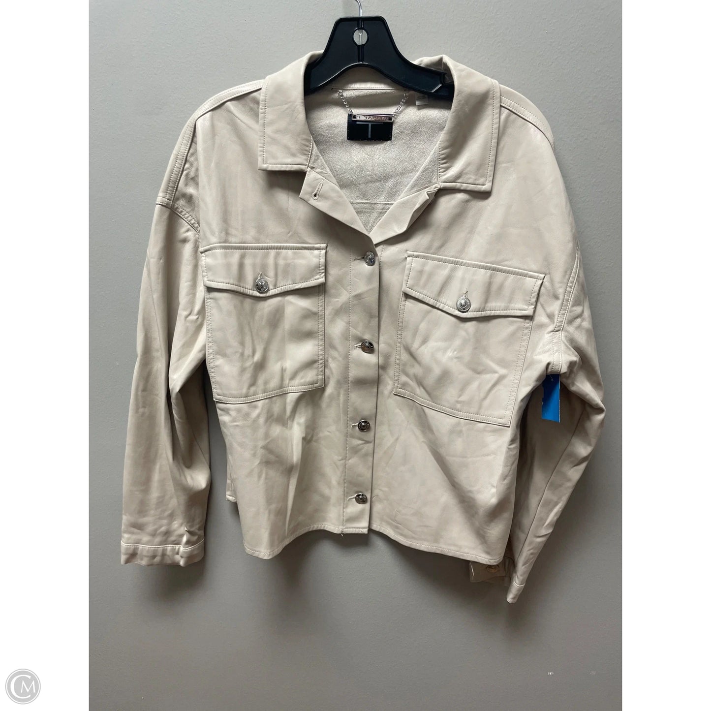 Jacket Other By Tahari In Tan, Size: M