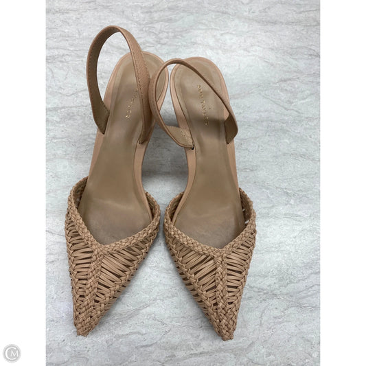Shoes Heels Kitten By Ann Taylor In Tan, Size: 8