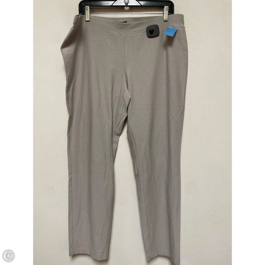 Pants Other By Eileen Fisher In Grey, Size: 12