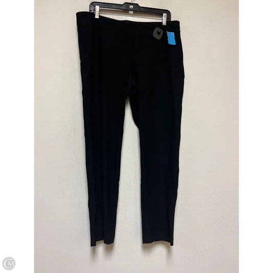 Pants Other By Eileen Fisher In Black, Size: 12