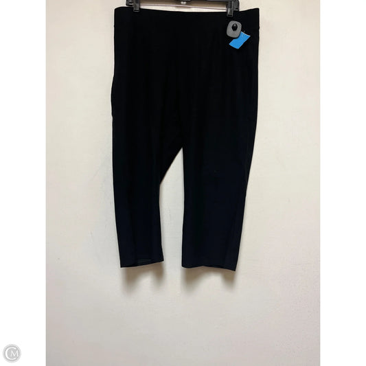 Pants Other By Eileen Fisher In Black, Size: 12
