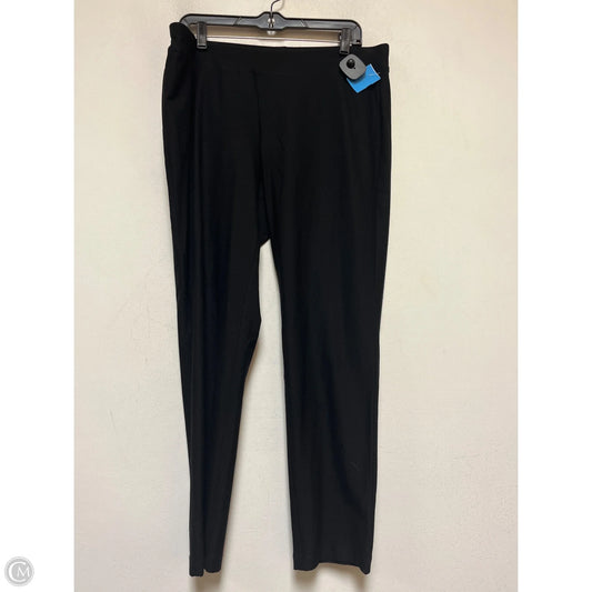 Pants Other By Eileen Fisher In Black, Size: 12
