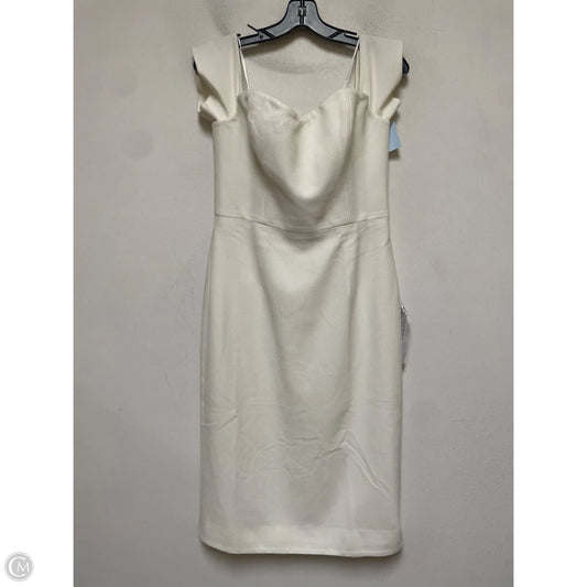 Dress Casual Midi By Dress The Population In White, Size: L