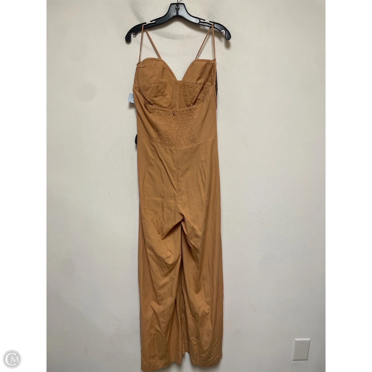 Jumpsuit By Clothes Mentor In Black & Tan, Size: L