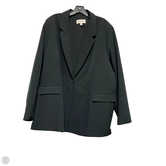 Blazer By The Drop In Black, Size: 3x