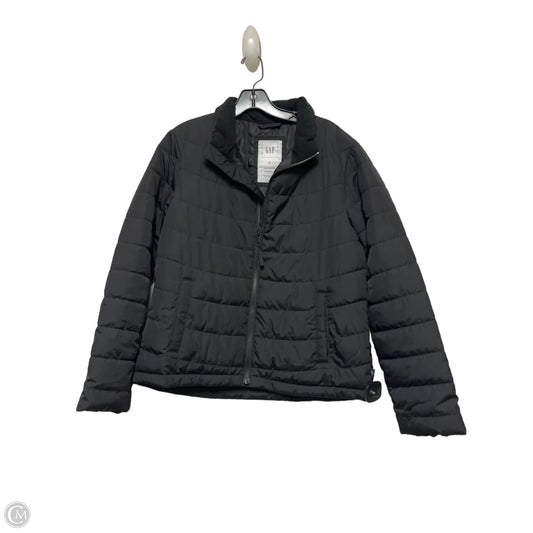 Jacket Puffer & Quilted By Gap In Black, Size: S