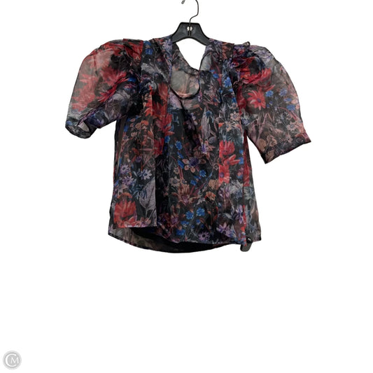 Top Short Sleeve By Maeve In Floral Print, Size: S