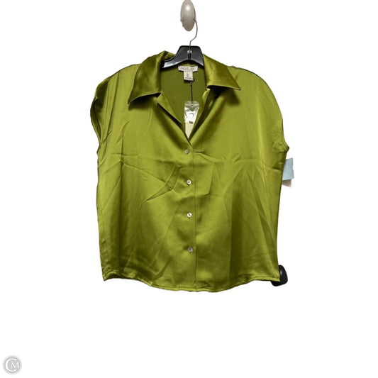 Top Short Sleeve By Rachel Zoe In Green, Size: S