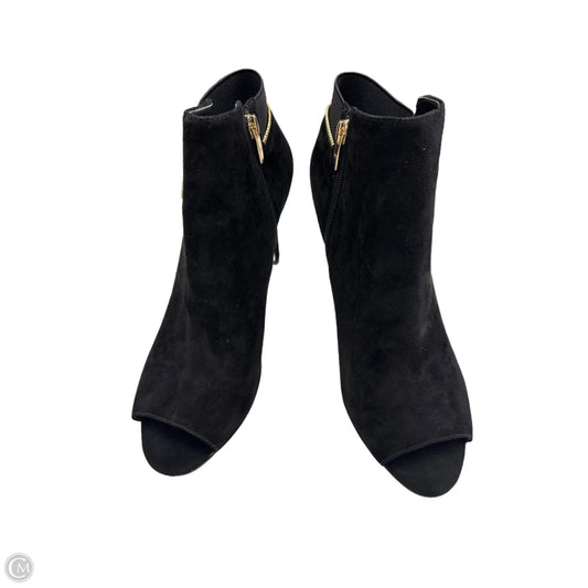 Boots Ankle Heels By Marc Fisher In Black, Size: 9.5