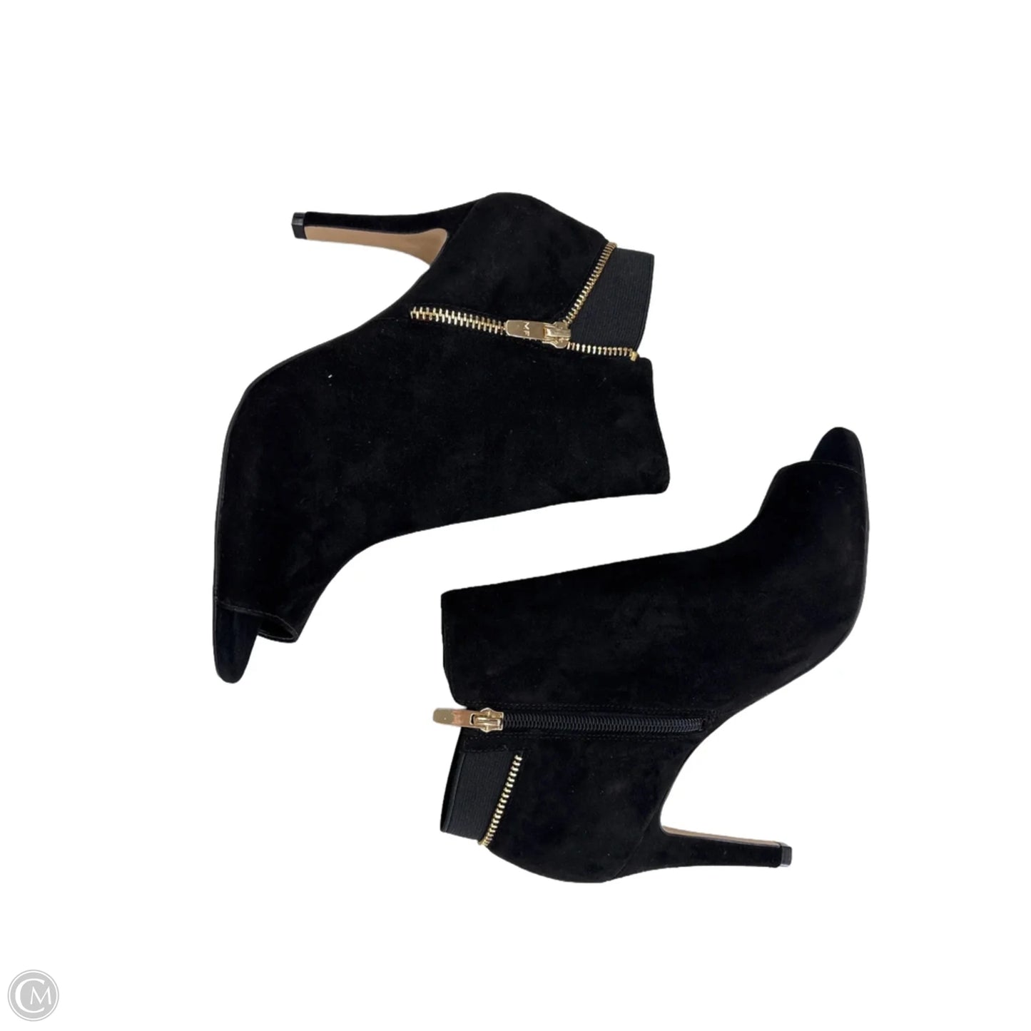 Boots Ankle Heels By Marc Fisher In Black, Size: 9.5