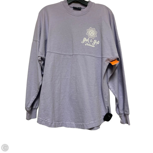 Top Long Sleeve Basic By Clothes Mentor In Purple, Size: Xs