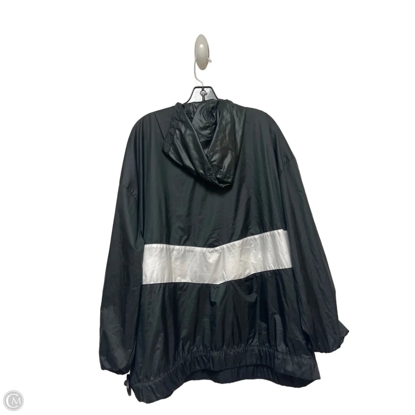 Athletic Jacket By Columbia In Black & White, Size: 3x