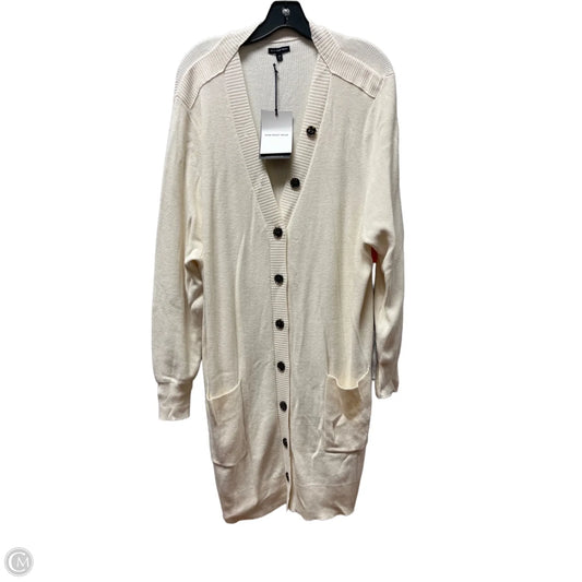 Sweater Cardigan By Who What Wear In Cream, Size: 4x