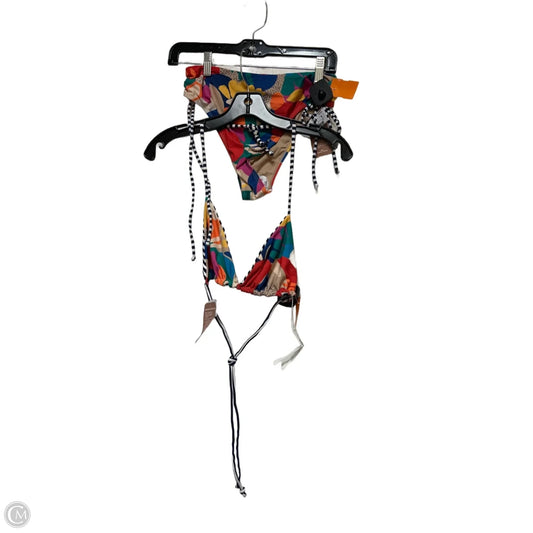 Swimsuit 2pc By Clothes Mentor In Multi-colored, Size: M