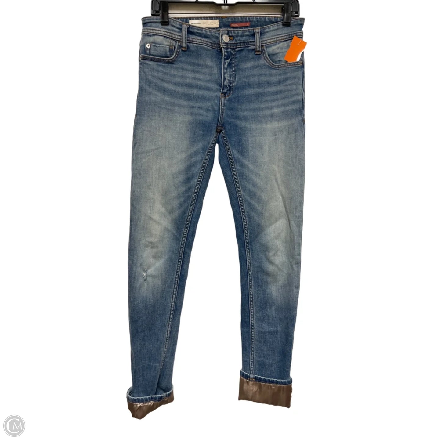 Jeans Skinny By Pilcro In Blue Denim, Size: 2