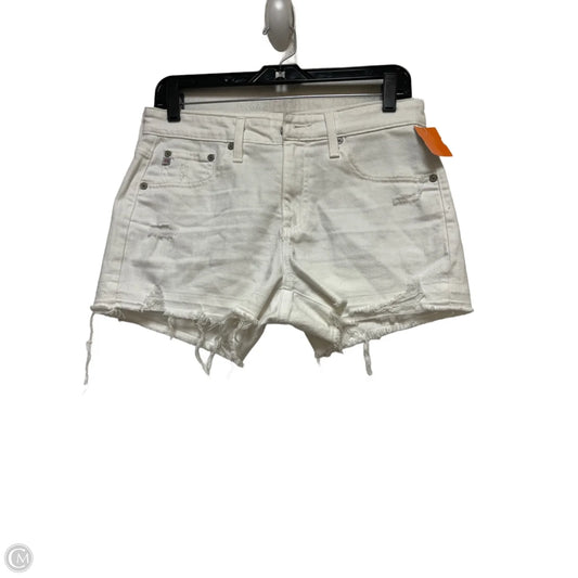 Shorts By Adriano Goldschmied In White Denim, Size: 4