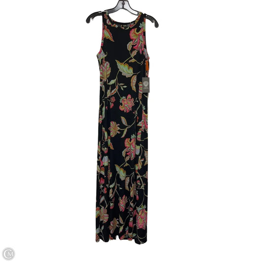Dress Casual Maxi By Vince Camuto In Black & Green, Size: S