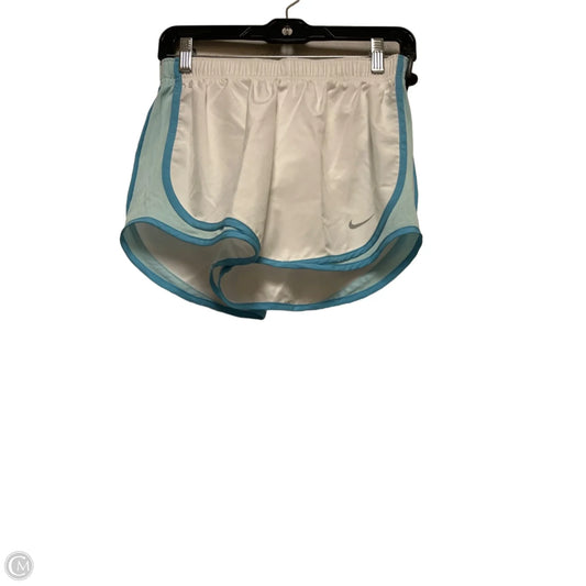 Athletic Shorts By Nike Apparel In Blue & White, Size: S