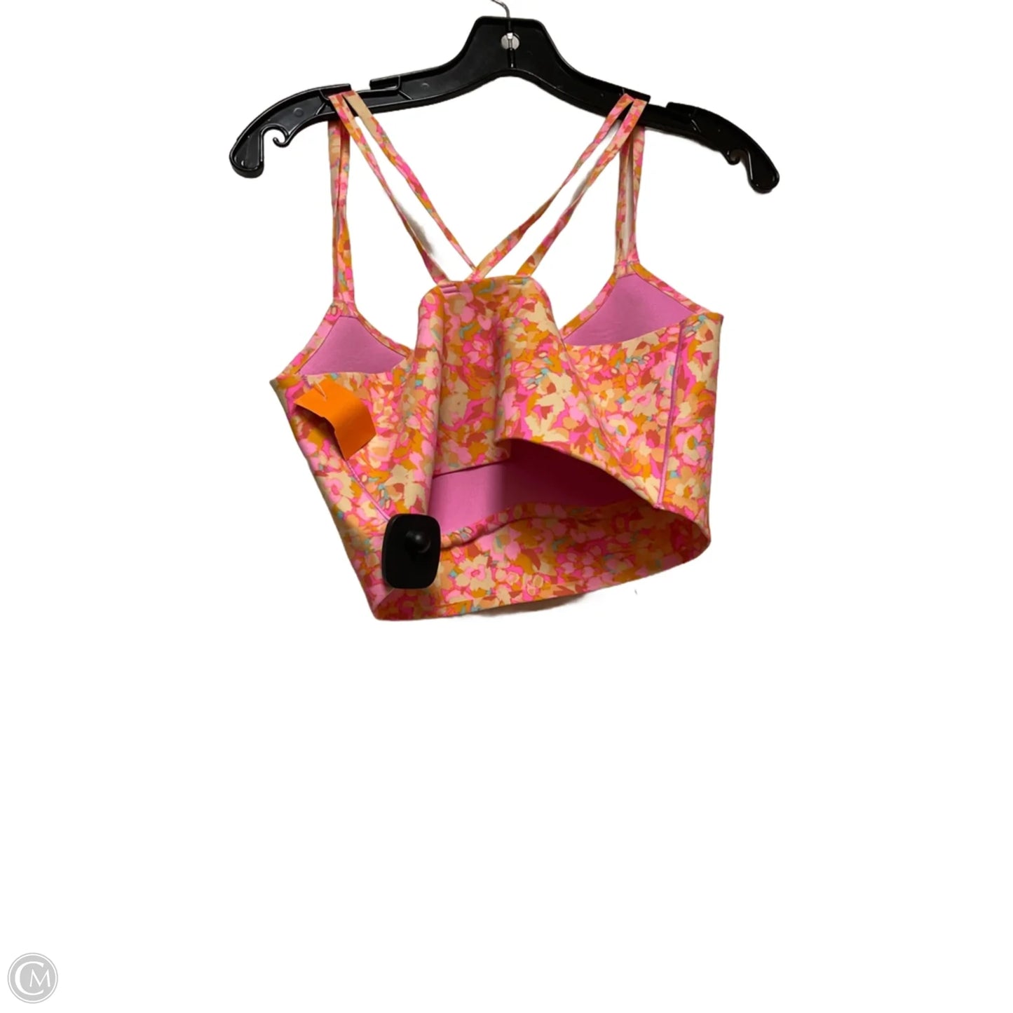 Athletic Bra By Offline By Aerie In Floral Print, Size: L
