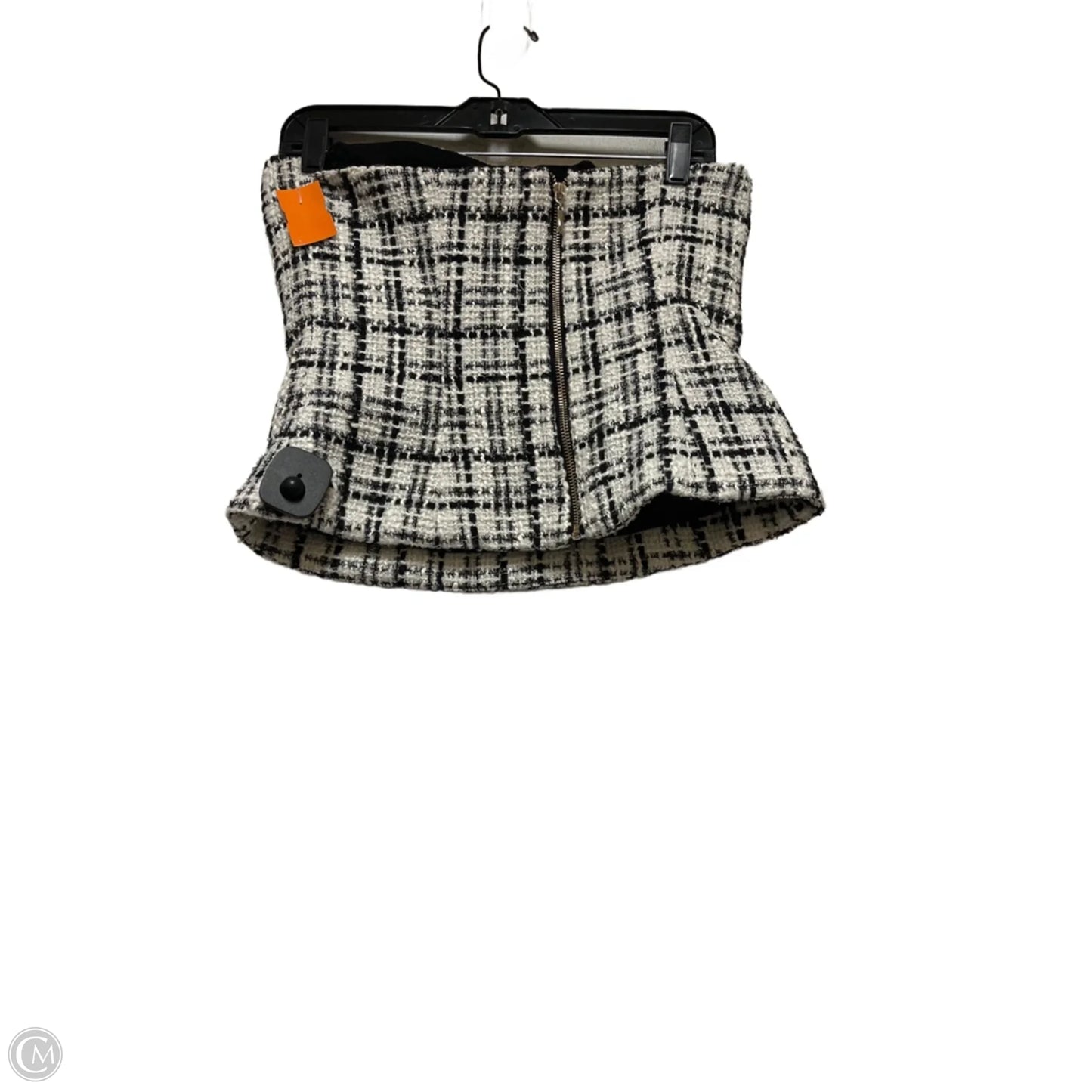 Top Sleeveless By White House Black Market In Black & White, Size: Xs