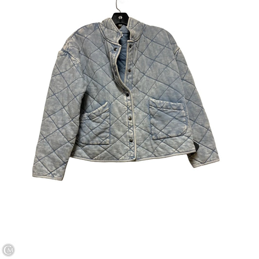 Jacket Puffer & Quilted By For The Republic In Blue, Size: M