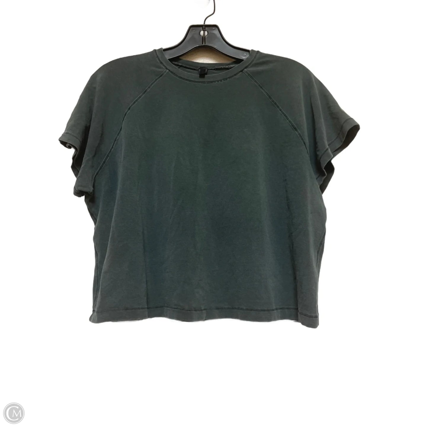 Top Short Sleeve By Skims In Blue, Size: M