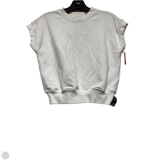 Athletic Top Short Sleeve By Athleta In White, Size: Xxs