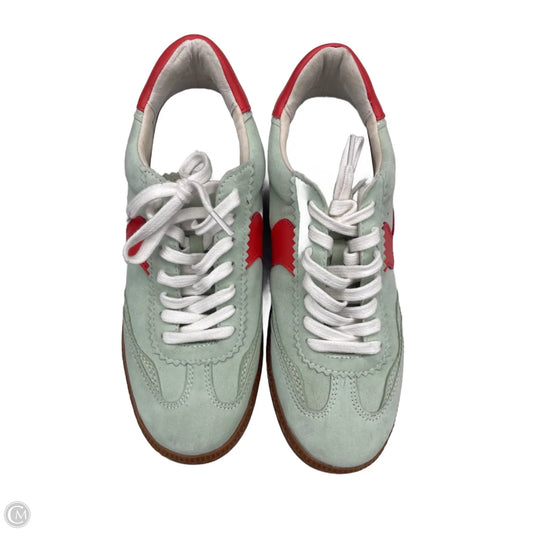 Shoes Sneakers By Dolce Vita In Green & Orange, Size: 7