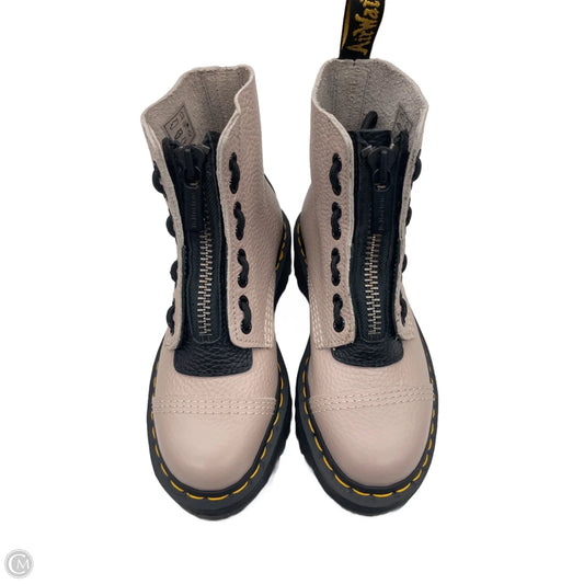 Boots Combat By Dr Martens In Taupe, Size: 5