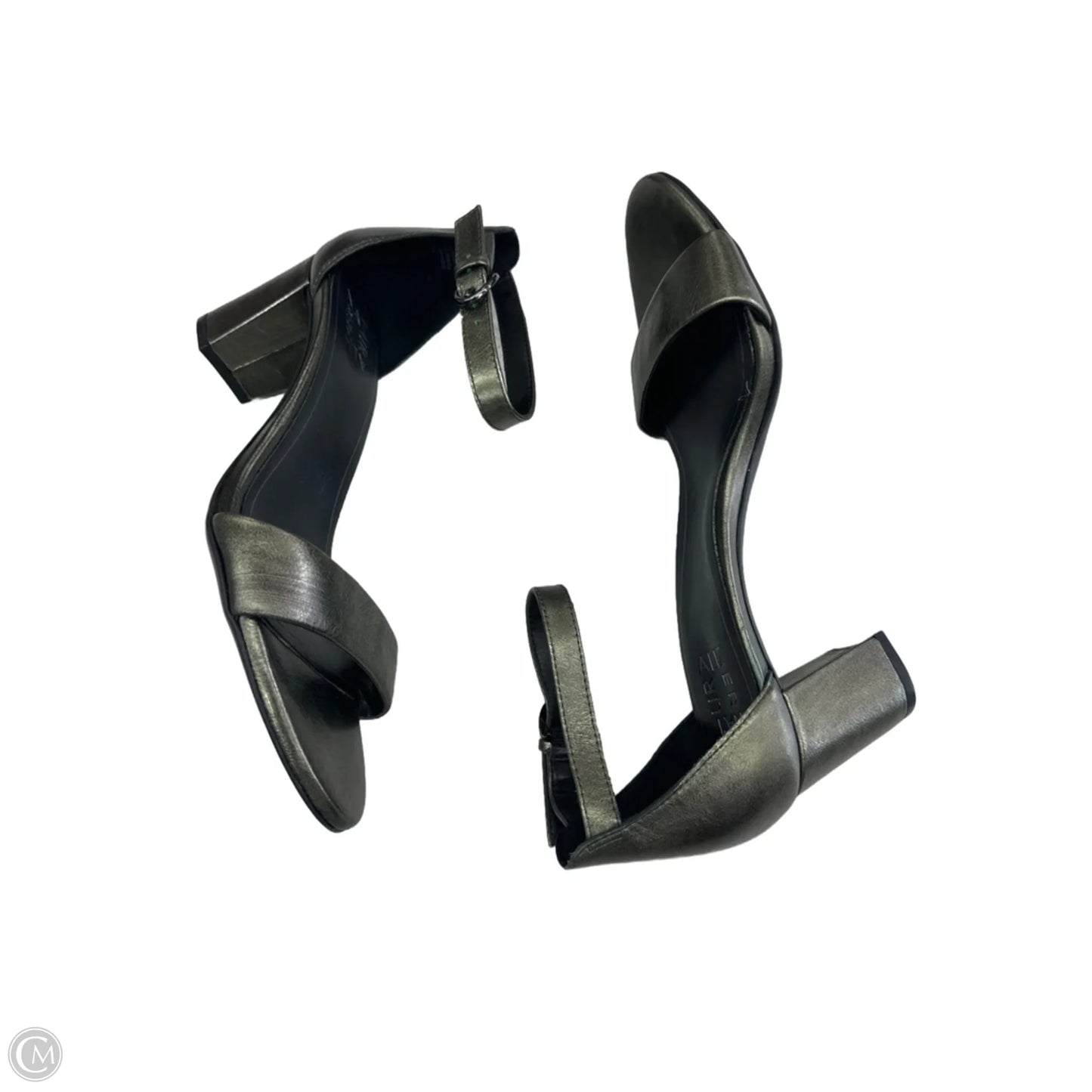 Sandals Heels Block By Naturalizer In Green, Size: 9