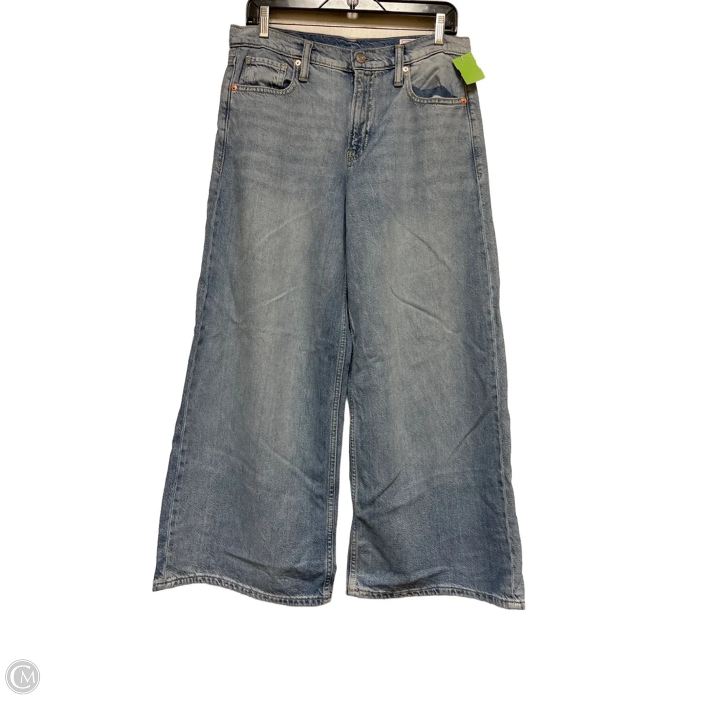 Jeans Wide Leg By Gap In Blue Denim, Size: 6