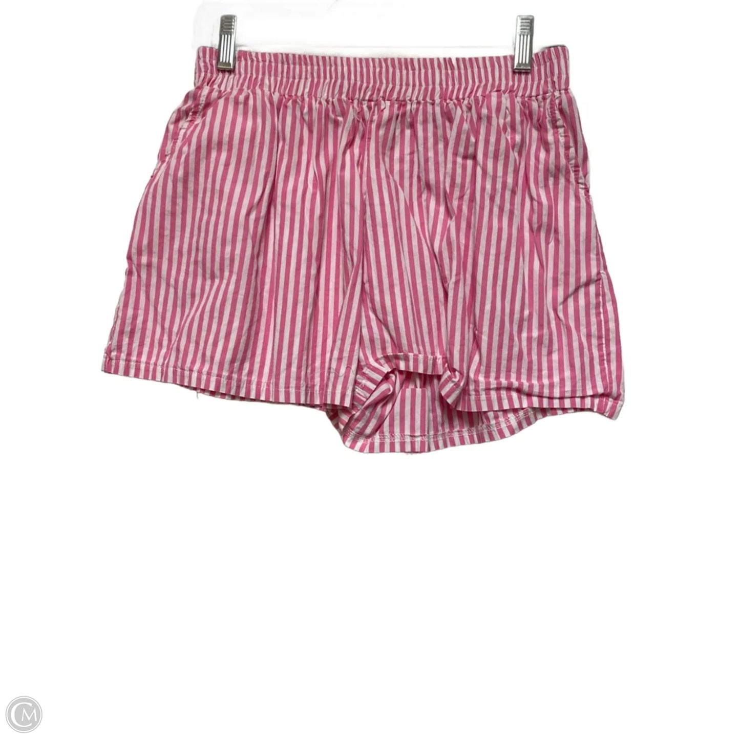 Shorts Set By Clothes Mentor In Striped Pattern, Size: L