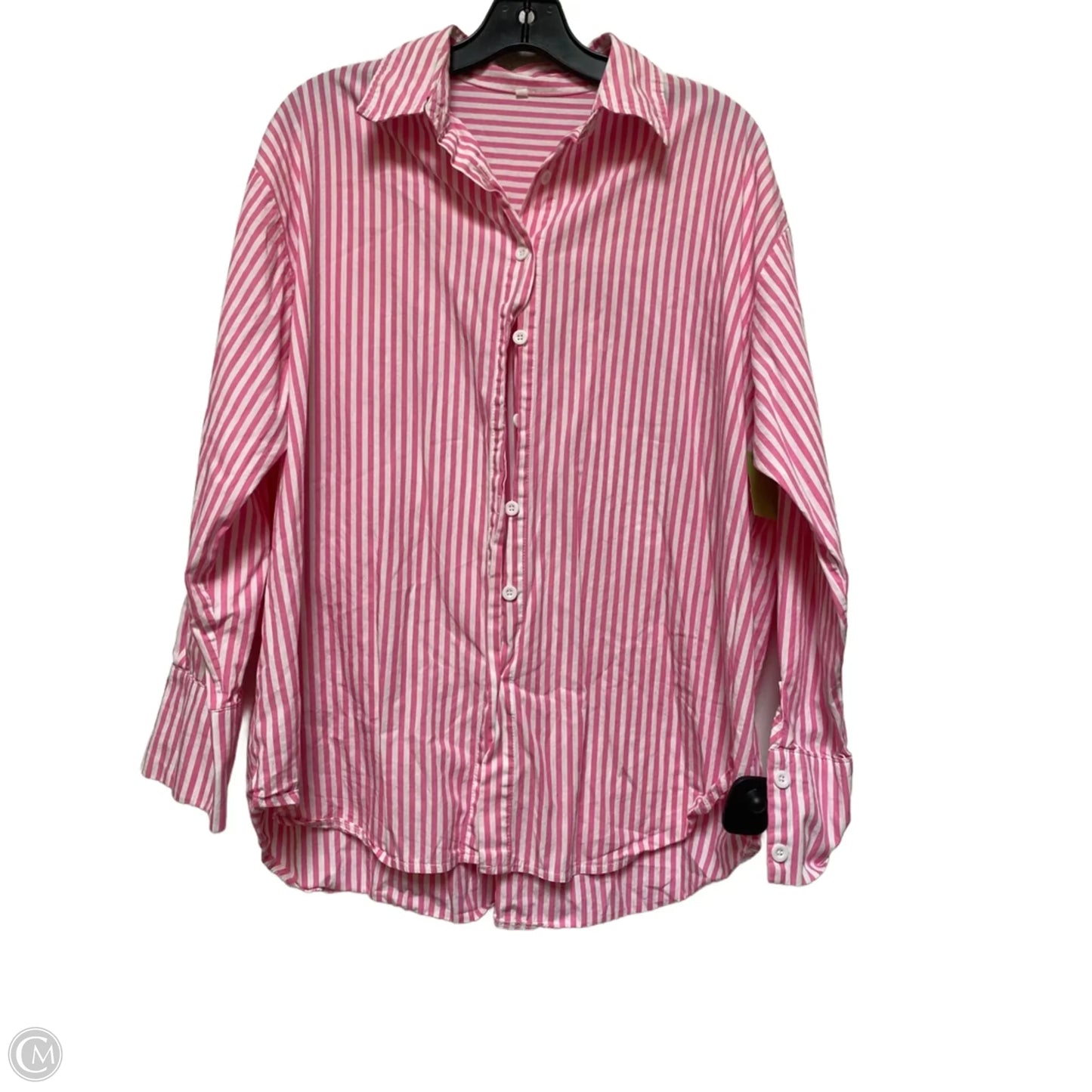 Shorts Set By Clothes Mentor In Striped Pattern, Size: L