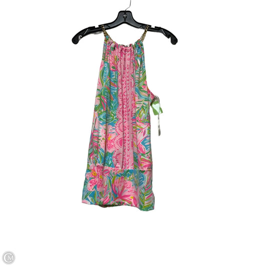 Top Sleeveless Designer By Lilly Pulitzer In Multi-colored, Size: M