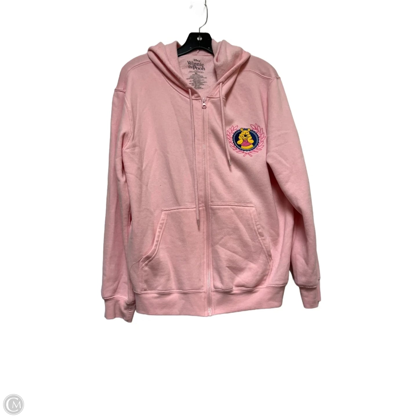 Sweatshirt Hoodie By Disney In Pink, Size: Xl