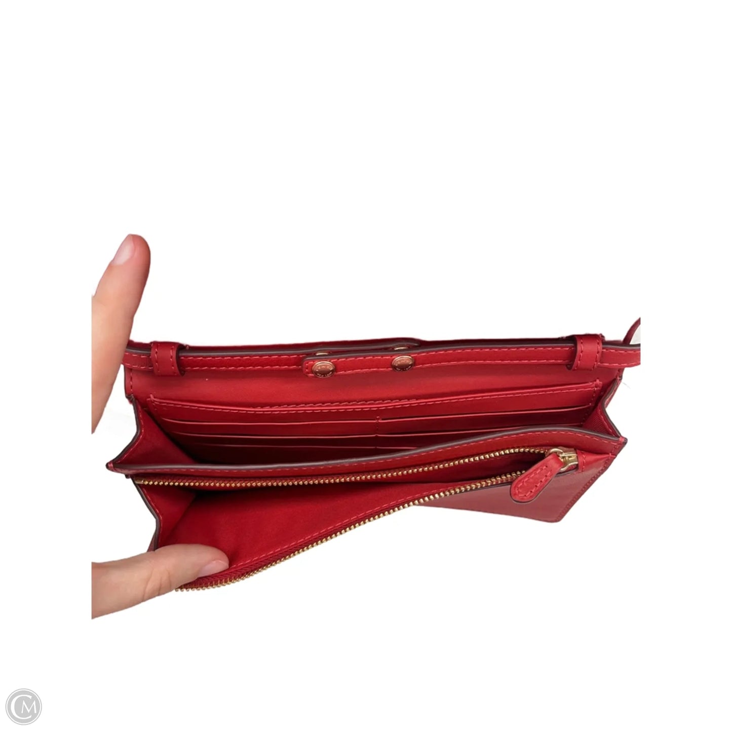 Crossbody Designer By Coach, Size: Medium