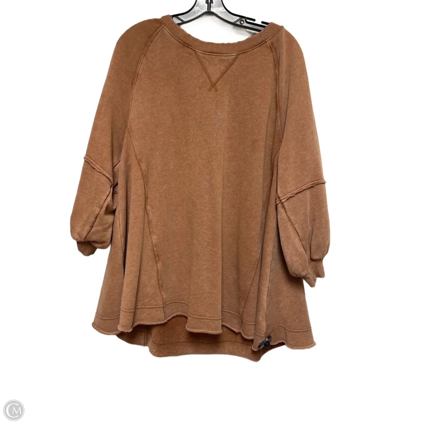 Sweatshirt Crewneck By American Eagle In Brown, Size: S