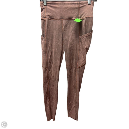 Athletic Leggings By Lululemon In Brown, Size: 6
