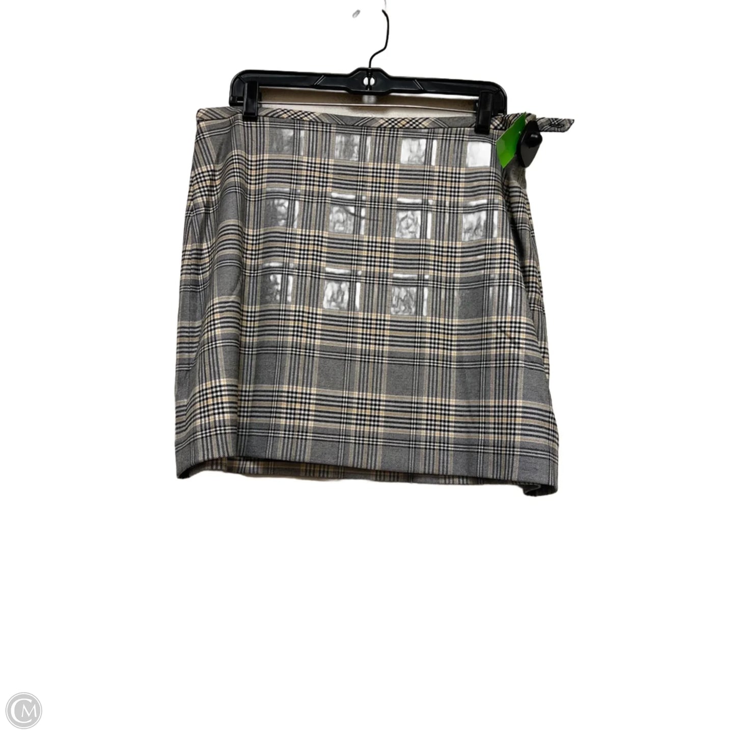 Skirt Mini & Short By Banana Republic In Plaid Pattern, Size: 14