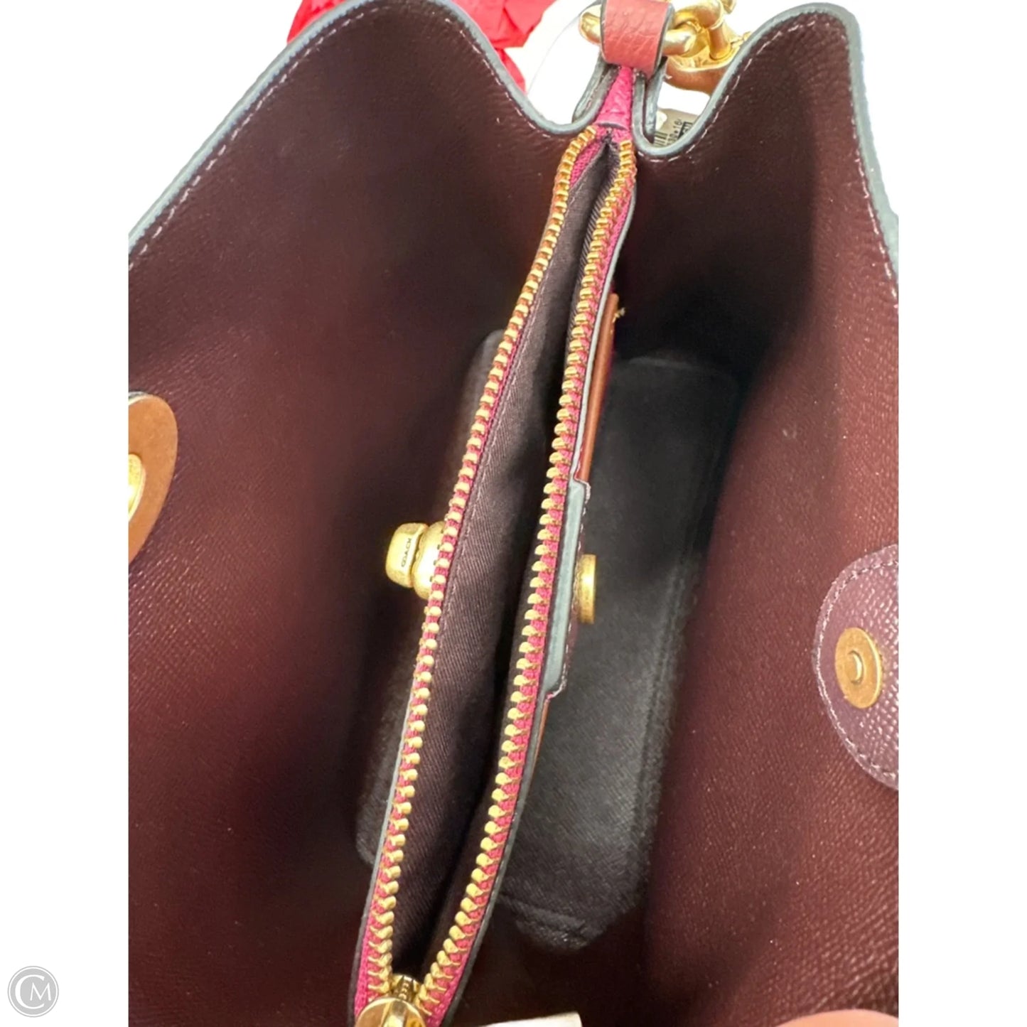 Crossbody Designer By Coach, Size: Medium