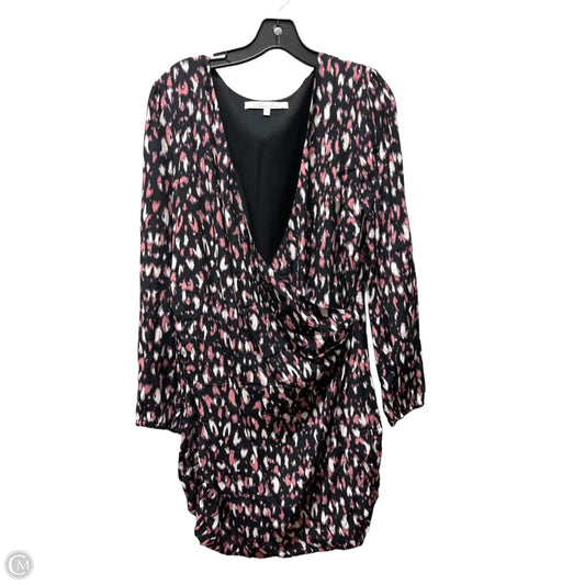 Dress Casual Short By Lovers & Friends In Black & Pink, Size: L
