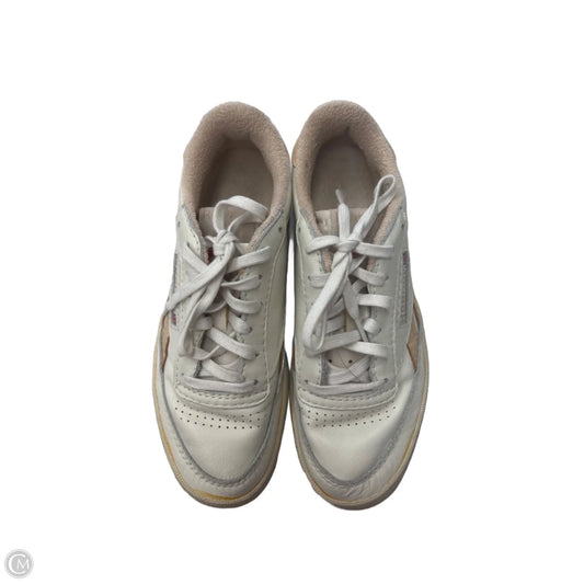 Shoes Sneakers By Reebok In Cream, Size: 7.5