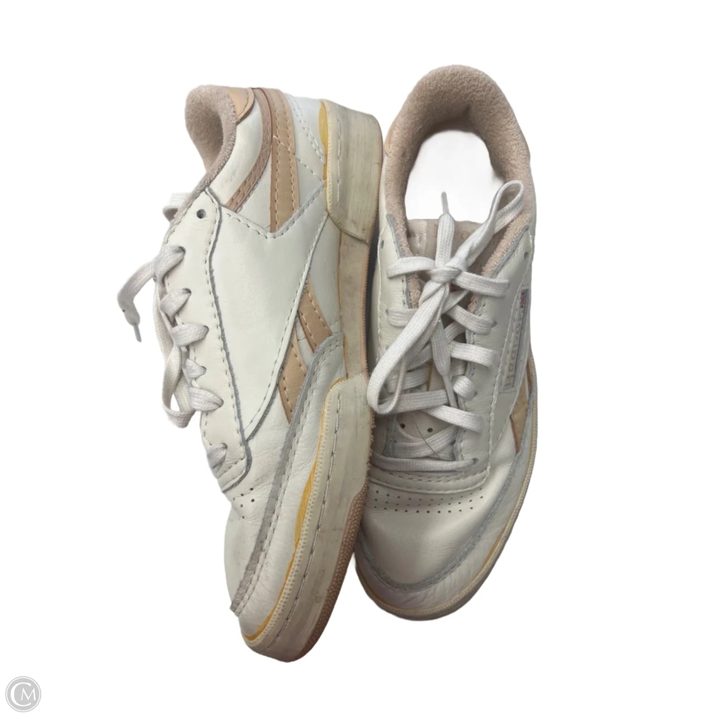 Shoes Sneakers By Reebok In Cream, Size: 7.5