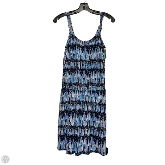 Romper Designer By Lilly Pulitzer In Blue, Size: S