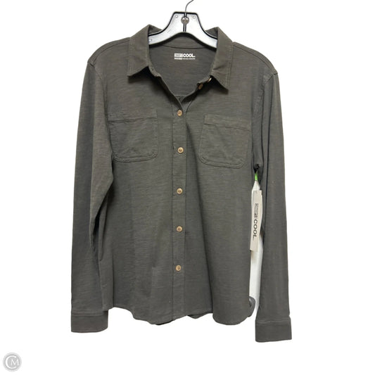 Top Long Sleeve By 32 Degrees In Grey, Size: Xs