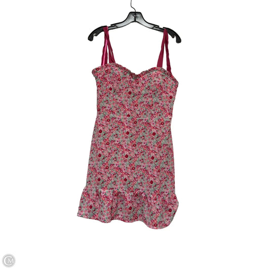 Dress Casual Short By Clothes Mentor In Floral Print, Size: M