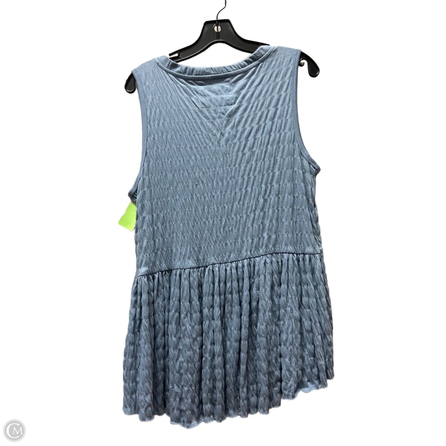 Top Sleeveless By Cupio In Blue, Size: L
