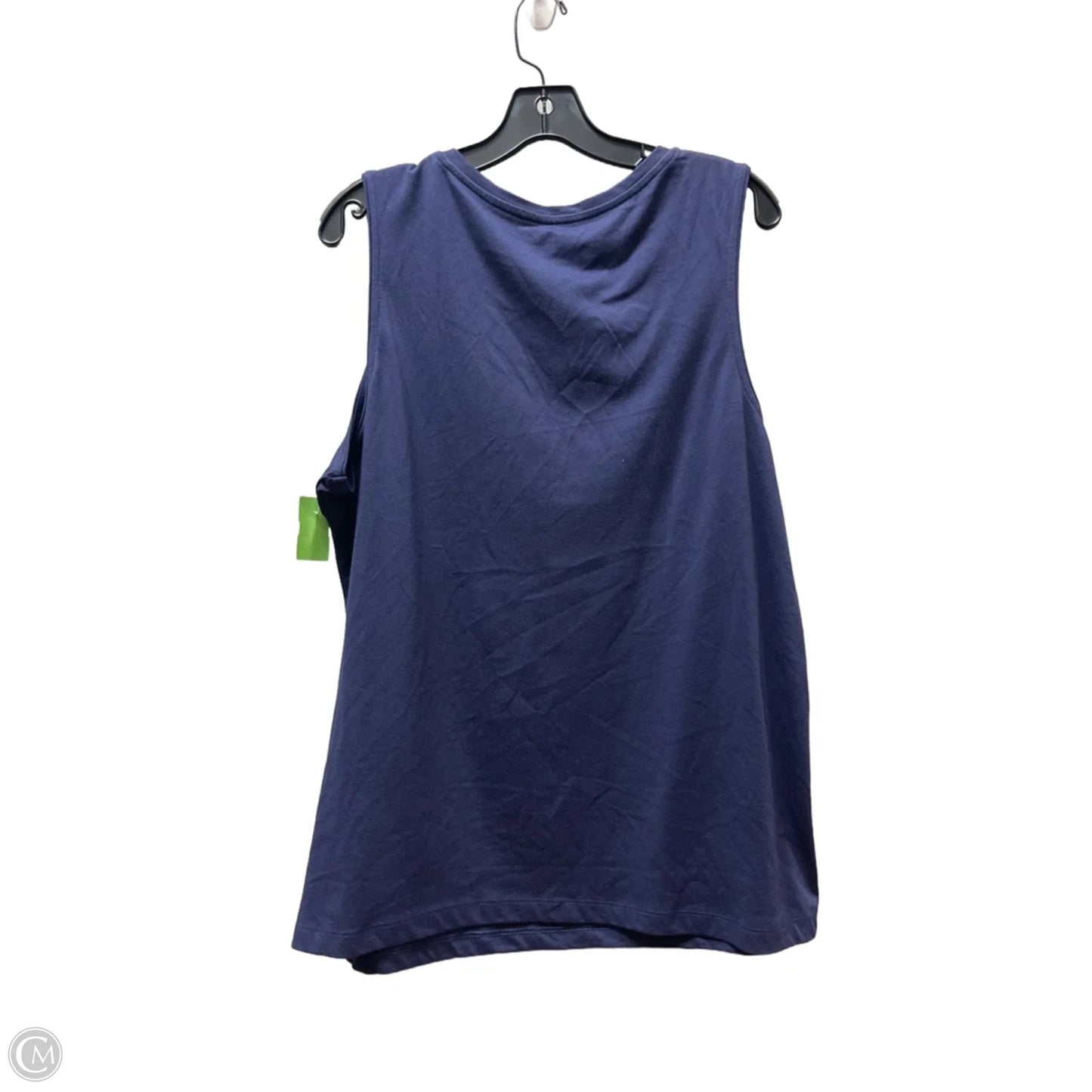 Top Sleeveless By Coral Bay In Blue, Size: 1x