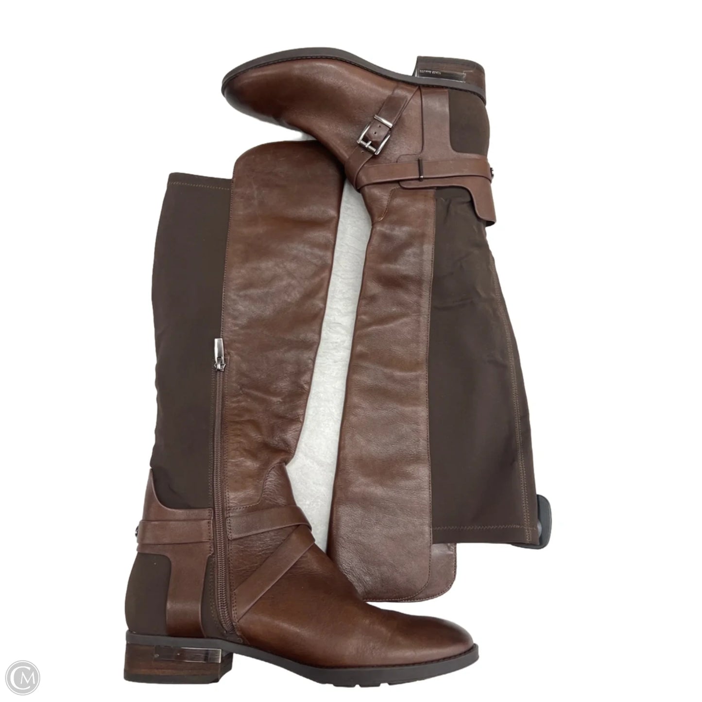 Boots Knee Flats By Vince Camuto In Brown, Size: 9